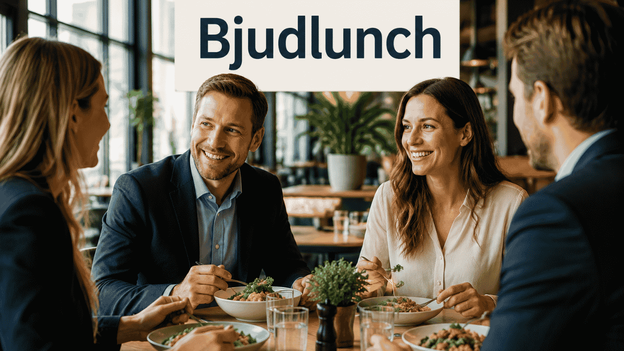 Bjudlunch