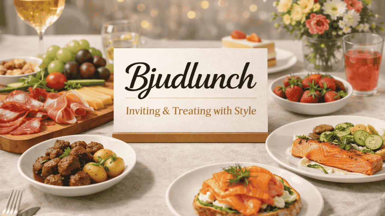 Bjudlunch