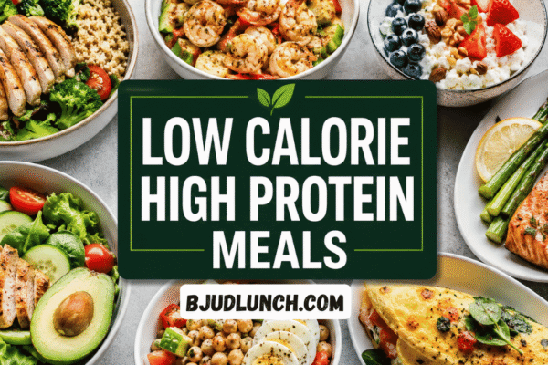 Low Calorie High Protein Meals