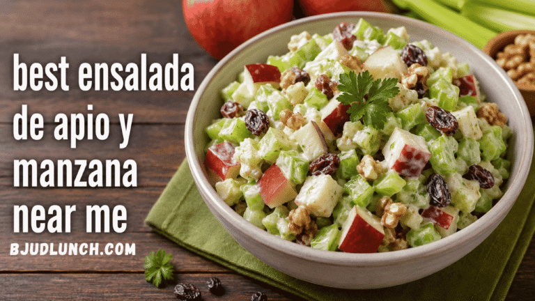 best ensalada de apio y manzana near me