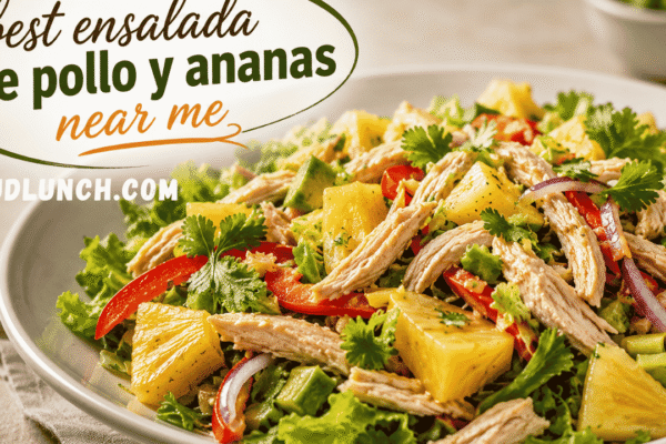 best ensalada de pollo y ananas near me