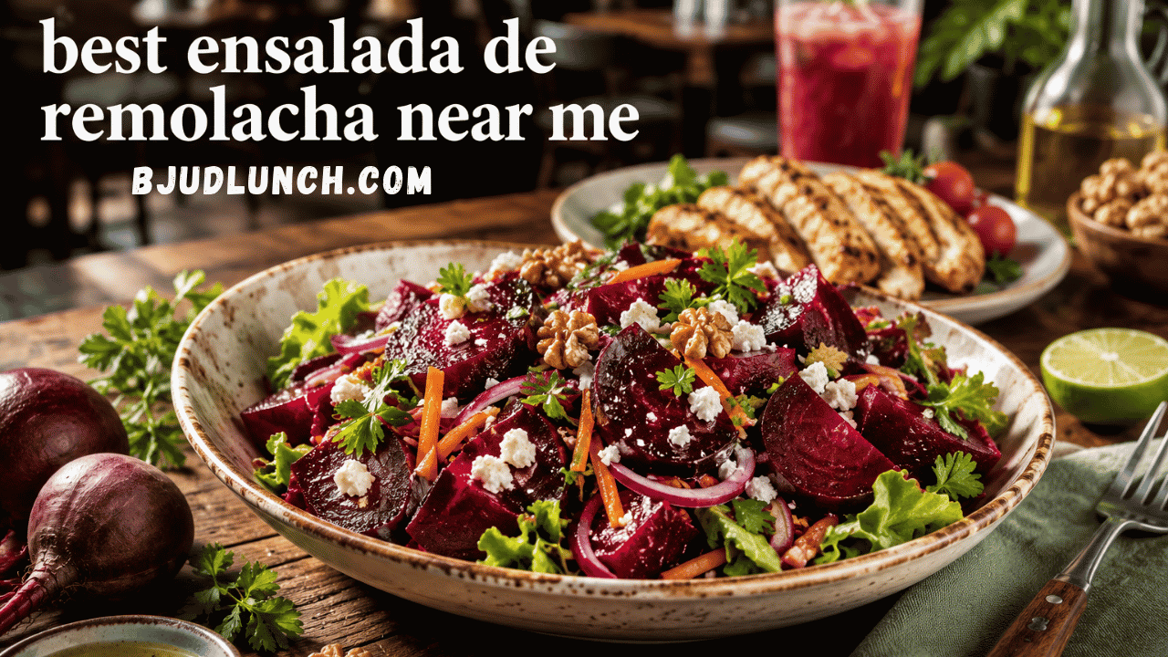 best ensalada de remolacha near me