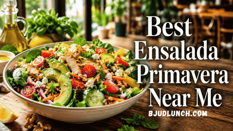 Best Ensalada Primavera Near Me: How to Find Fresh and Flavorful Spring Salads