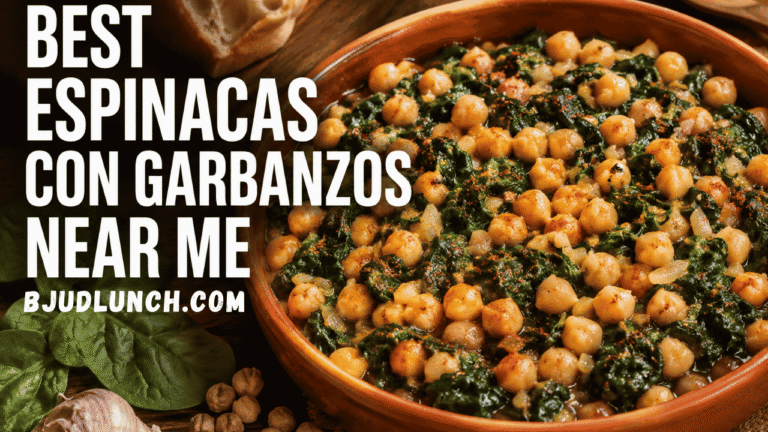 Best Espinacas Con Garbanzos Near Me: A Guide to Spain’s Famous Spinach and Chickpea Dish