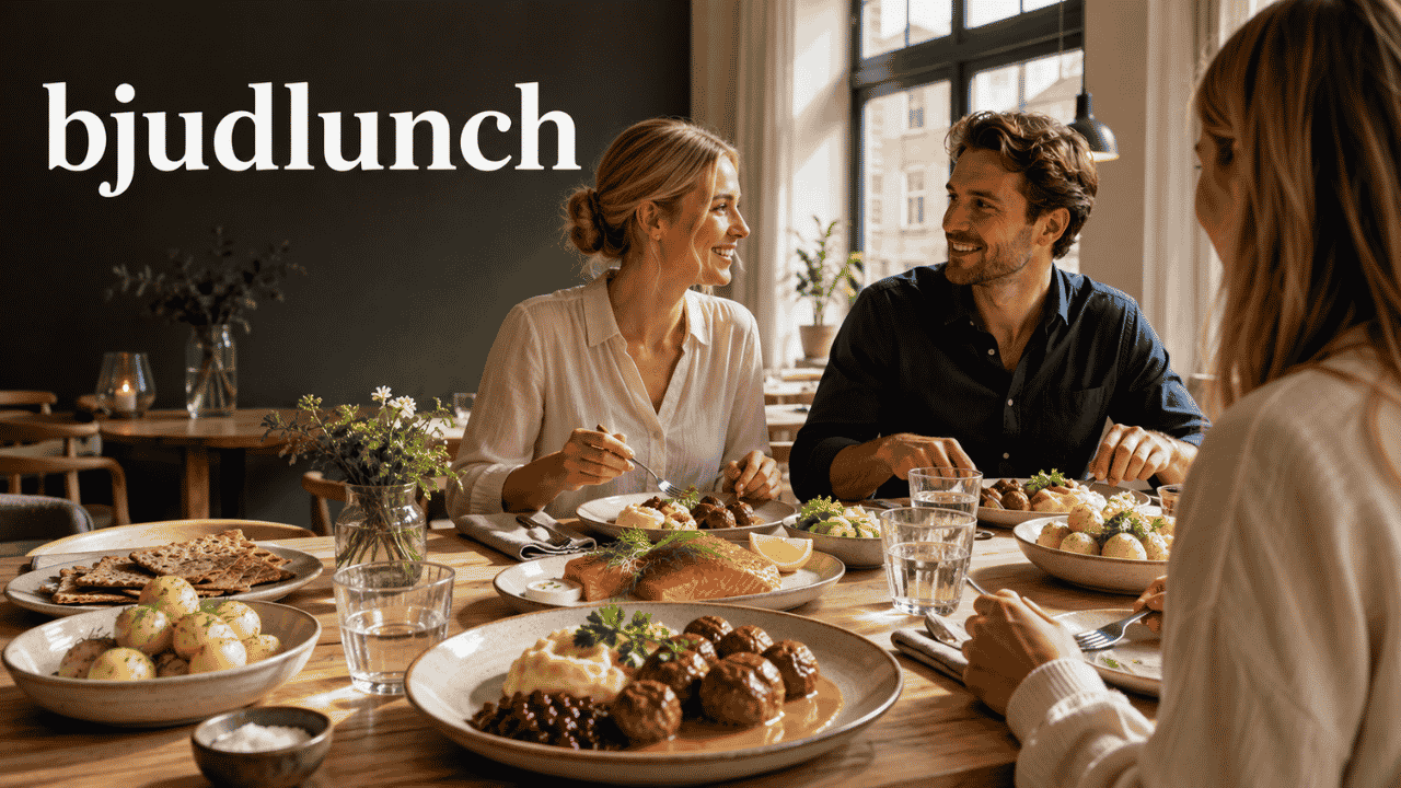 Bjudlunch